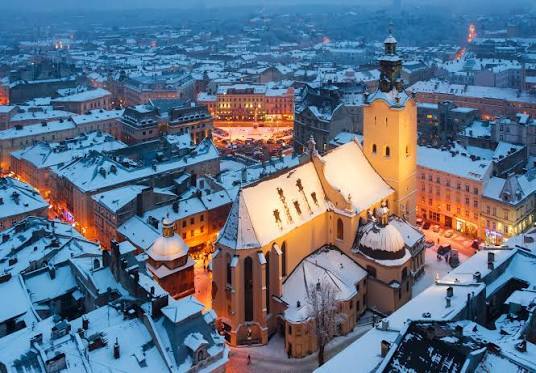 "What to See in Lviv" Map (Ukraine) preview 1